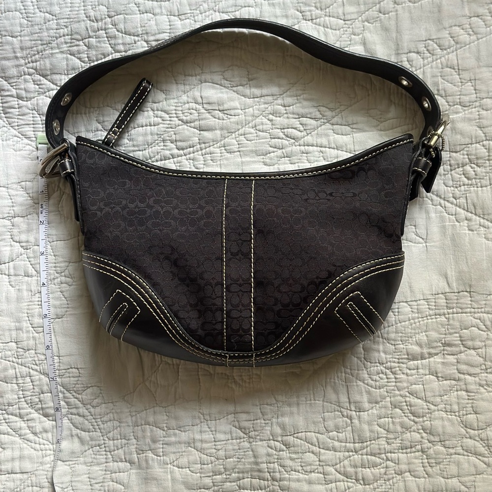 Black Coach Shoulder Bag
